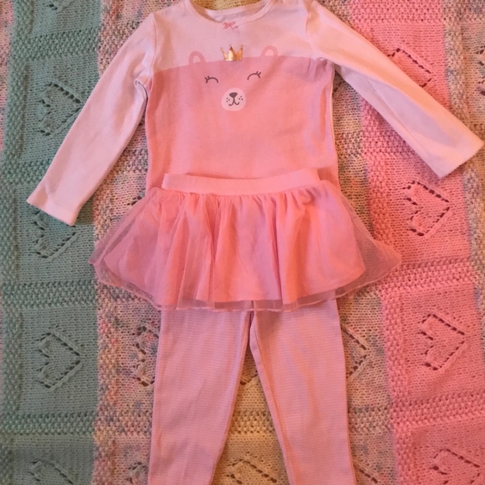 👑 24 month princess bear outfit 💓